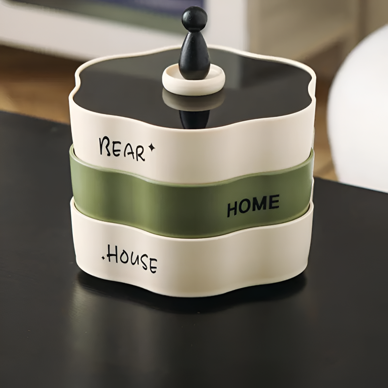 Cozythy™ Snack Storage – Rotating Snack Tray