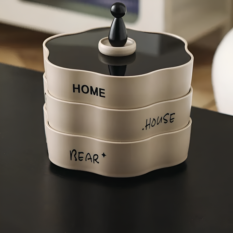 Cozythy™ Snack Storage – Rotating Snack Tray