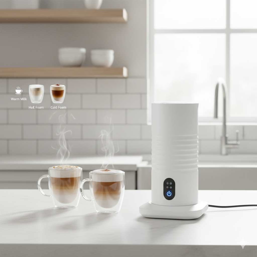 Cozythy™ Mix Master – Electric Milk Mixer