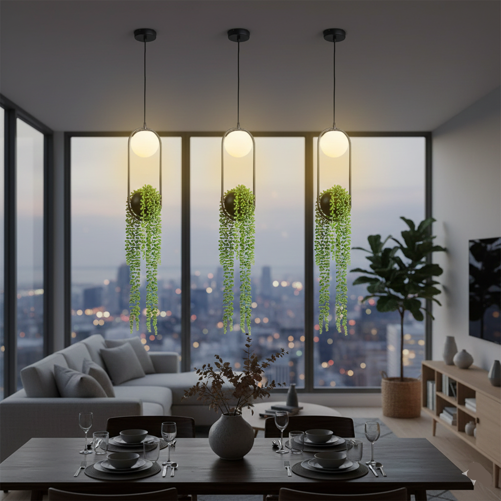Cozythy™ Décor Light – Hanging Plant Lamp