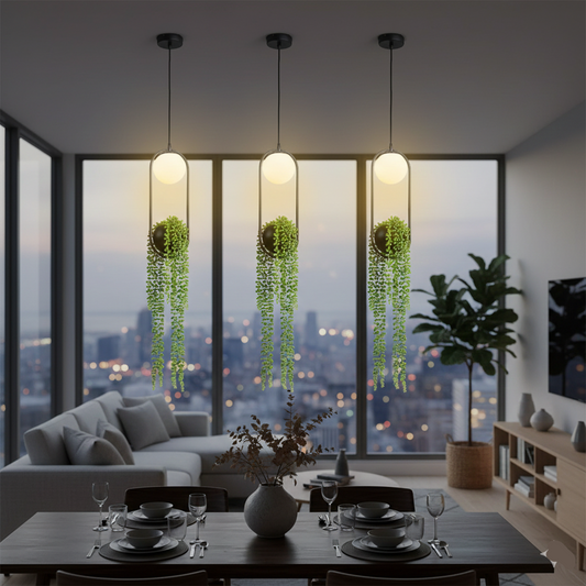 Cozythy™ Décor Light – Hanging Plant Lamp