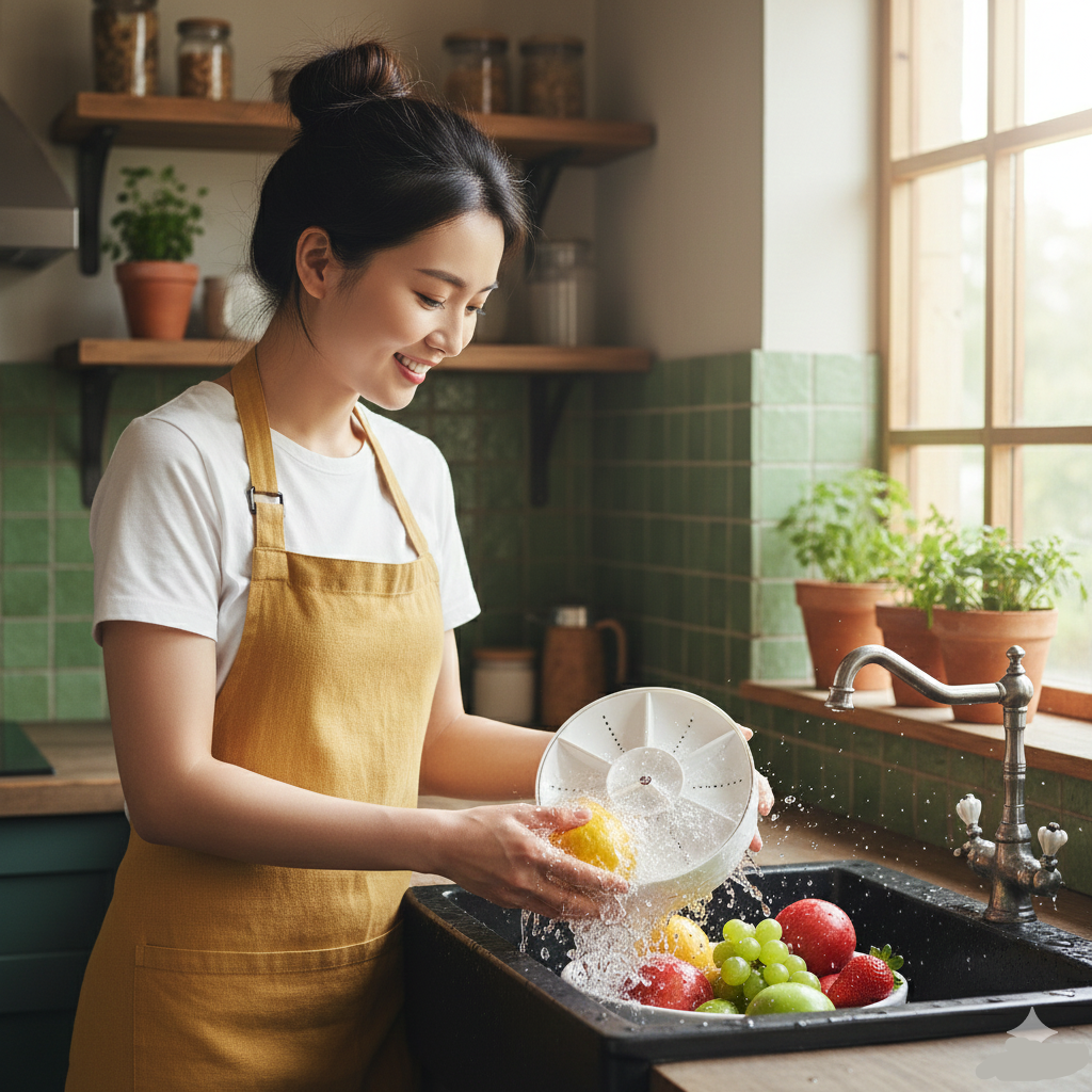 Cozythy™ Clean Fruit – Wireless Fruit & Veg Washer
