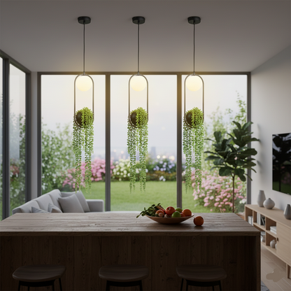 Cozythy™ Décor Light – Hanging Plant Lamp