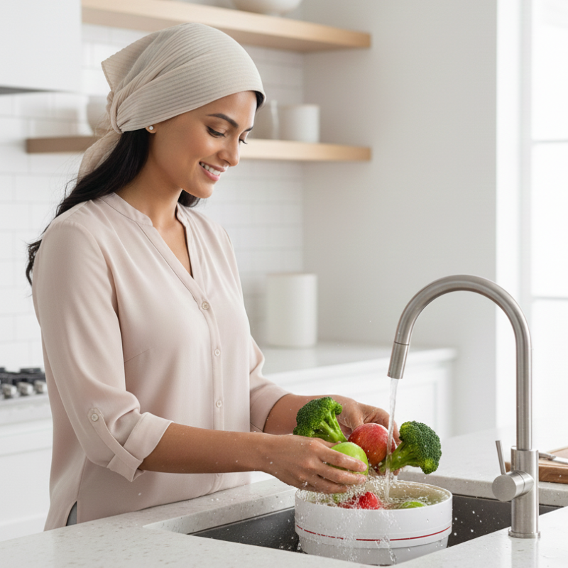 Cozythy™ Clean Fruit – Wireless Fruit & Veg Washer