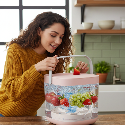 Cozythy™ Clean Fruit – Wireless Fruit & Veg Washer